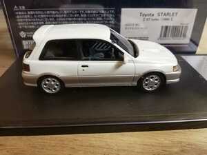 1/43 ハイストーリー Hi-Story Toyota STARLET GT turbo 1989 ダイナミックツートーン スターレットターボ　EP82