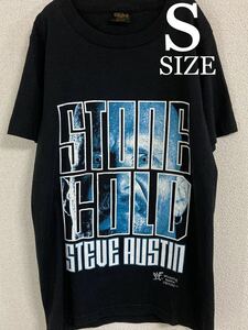 1998年WWF STONE COLD VINTAGE TEEプリントTシャツ プロレス半袖 TEE