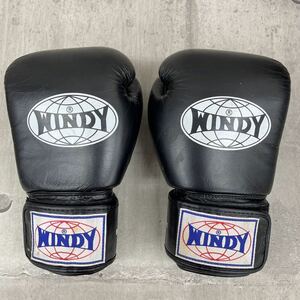 WINDY ウィンディ 14oz BGVH ボクシング グローブ ブラック 黒色 K-1 キックボクシング MMA 総合格闘技 RIZIN ライジン トレーニング 空手
