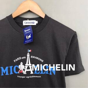 【新品未使用】【タグ付き】ミシュラン Michelin Tシャツ 半袖 トップス ミシュランマン ビバンダム グレーメンズ 男性用 Sサイズ £□