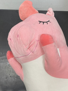 未使用（汚れあり） ユニコーン 抱き枕 ピンク色 約90×15cm 可愛い ぬいぐるみ ユニコーン インテリア ノーブランド 送料1000円から
