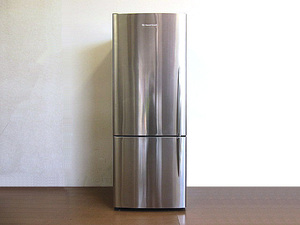 展示品　2003年製　アメリカ　GE/ゼネラルエレクトリック　ステンレス2ドア冷蔵庫 TCJ13GF　340L