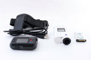 SONY ソニー ビデオカメラ アクションカム HDR-AS200VR バッテリー コード 腕輪付 #1018923