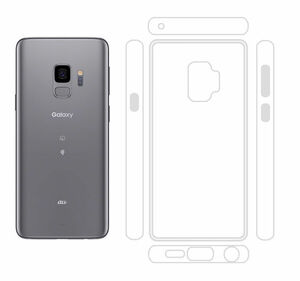 Galaxy S9 SC-02K SCV38 透明 ソフト TPU ケース