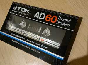 TDK ノーマルポジションカセットテープ 「AD60」 