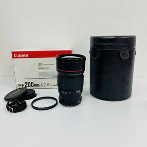 動作確認済 Canon キャノン　単焦点　EF 200mm F2.8　L USM i9221 100サイズ発送 