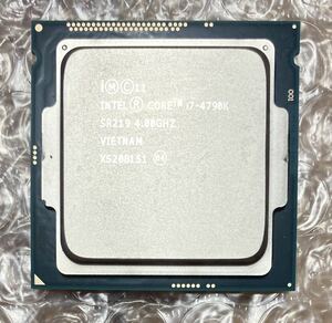 CPU Intel Core i7 4790K 4.00GHz LGA1150 単体