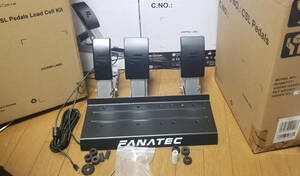 【22年3.30日購入】FANATEC CSL Pedals+Load Cell Kitバンドル ファナテック ロードセルキット(ブレーキ)3ペダル ハンコン CSL Pedals LC