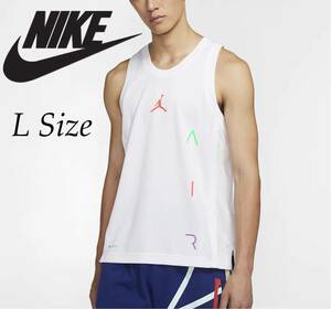 【新品】NIKE ナイキ メンズ バスケットボールジャージー タンクトップ ジョーダン エア Lサイズ