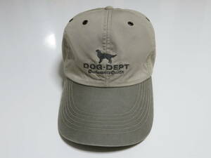 【送料無料】日本製 DOG DEPT ドッグデプト サイズ56～58㎝ 綿100％ メンズ レディース スポーツキャップ ハット 帽子 1個