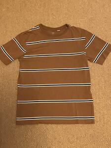 Tシャツ! カットソー! ボーダー! COTTON FROM USA ユーズド　　即決