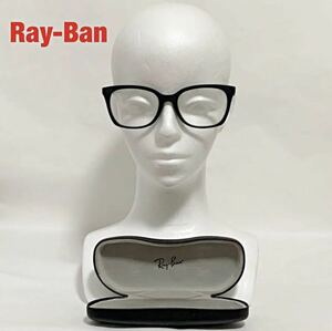 【人気】Ray-Ban　レイバン　伊達メガネ　ウェリントン型　ブランドロゴ柄　アジアンフィット　ユニセックス　クリアレンズ　RB7060D