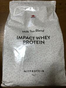 送料無料 国内発送 myprotein マイプロテイン ホエイプロテイン ミルクティー味 5kg BCAA 筋トレ