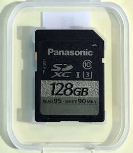 パナソニック 128GB SDXC UHS-I 高耐久SDメモリーカード RP-SDUC128JK 業務用 プロ用 防水 耐静電気 耐磁石 耐エックス線 耐衝撃 耐温度