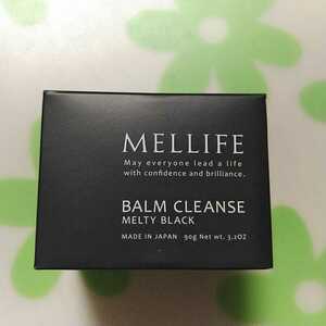 即決 新製品 MELLIFE メリフバームクレンズ BALM CLEANSE MELTYBLACK メルティブラック 黒 クレンジング 新品未開封 送料無料
