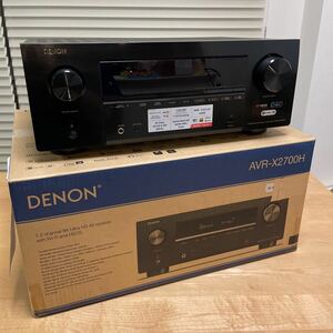 【美品】DENON AVR-X2700H 7.2ch/8K対応