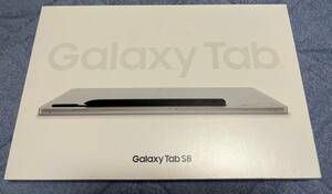 新品　Galaxy Tab S8 Wifi 12G/256G　シルバー