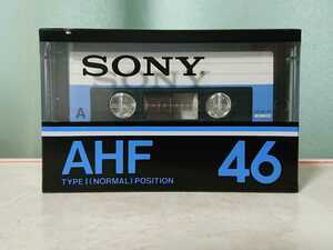 オーディオ録音用ステレオカセットテープ SONYソニー AHF(1978年～) 未使用未開封の1巻！