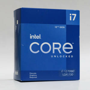 【送料無料・即決】Intel Core i7 12700KF 未開封品