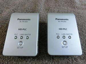Panasonic パナソニック HD-PLCアダプター BL-PA300 2個セット