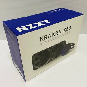 【1円～】NZXT KRAKEN X53 簡易水冷CPUクーラー 240mm RL-KRX53-01【動作確認済み】