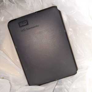 WD elements 4TB ポータブルハードディスク　WDBU6Y0040BBK-0A【HDD】