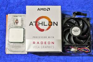 ■動作確認済■AMD Athlon 3000G Socket AM4 YD3000C6M2OFH ビデオカード不要