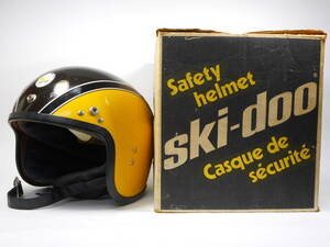 60s SKI-DOO / STADIUM PROJECT 4 ジェットヘルメット L ★ 60年代 スタジアム プロジェクト4 EVEROAK AVIAKIT トライアンフ BSA ベスパ