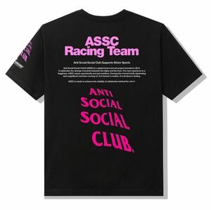 【Anti Social Social Club】 Black Logo Tee Lサイズ 送料込み/未使用/完売品/グランツーリスモ7/PS5/GT500/トヨタスープラ/コラボ