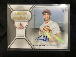 RC 1of1 !!! 2019 topps update RC AUTO Ryan Helsley 1/1 ルーキー 