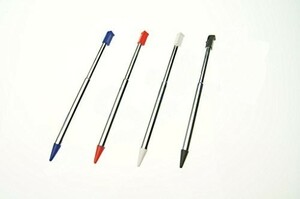 【お買い得品】 タッチペン 3DS用 任天堂 4本セット 伸縮