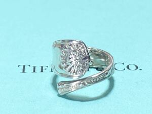 Tiffany&Co. ティファニー　リング　指輪　ヴィンテージ　アンティーク　シルバー　アクセサリー　オリジナル　限定商品　1点物