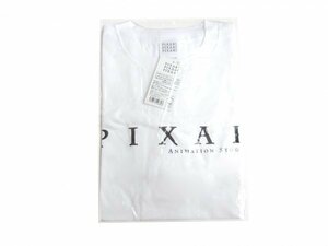 PIXAR ANIMATION STUDIO ロゴ Tシャツ フリーサイズ ホワイト ピクサー 限定 おまけ付き レターパック発送可