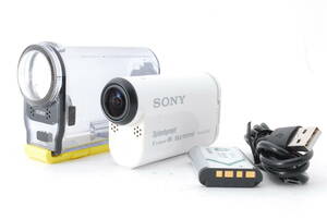 SONY HDR-AS100V ソニー アクションカム ビデオカメラ ケース付き #6691