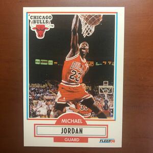 NBA FLEER 1990 マイケルジョーダン　トレーディングカード