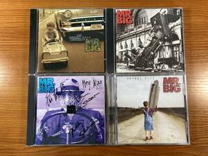 【4】W4060 MR.BIG (ミスター・ビッグ) CD アルバム 4枚セット