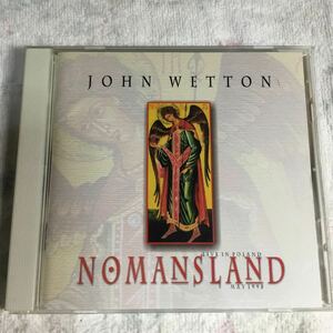 【送料無料/国内盤】JOHN WETTON ／NOMANSLAND LIVE IN POLAND／ジョン・ウェットン ／ノーマンズ・ランド ライヴ盤