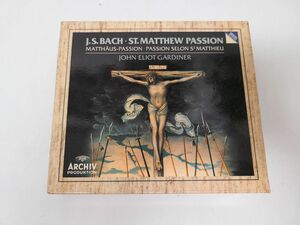 CD / J.S.BACH　ST.MATTHEW PASSION　JOHN ELIOT GARDINER　/３枚組 / 427 648-2【M004】