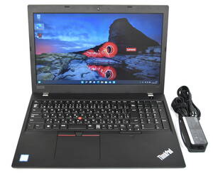 美品 ☆ Lenovo ThinkPad L590 i5-8250U 1.6(3.4)GHz 8CPU/HDD 500GB/15.6W/無線/Bt/カメラ/指紋/Office 2021/最新W11 & リカバリ ☆0822