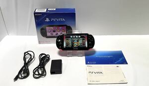 即決 美品 PlayStation Vita Wi-Fiモデル ピンク/ブラック PCH-2000ZA15 sony プレイステイション PAVITA pch-2000 Pink/Black 