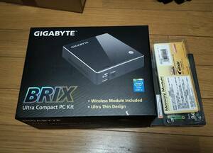 GB-BXi3-4010 i3-4010U メモリ4G SSD250G