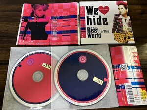 We Love hide　The Best in The World　CD　 hide　X JAPAN XJAPAN アルバム　即決　送料200円 　9