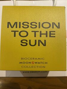 新品 Swatch Omega Bioceramic Moonswatch Mission to SUN 国内正規品 オメガ×スウォッチ