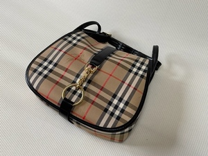 ■1円スタート■バーバリー■BURBERRY ノバチェック ショルダーバッグ 超美品 格安 即決あり