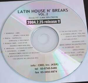 【送料無料】オムニバス/promo盤/LATIN HOUSE N’BREAKS 2[CD]
