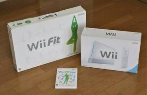 Nintendo Wii 本体(白) RVL-S-WD Wii Fit バランスボード ソフト セット④