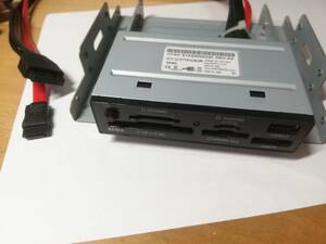 リンクス 内臓カードリーダー 3.5インチベイ 5.5インチベイ カードライター SFD-321/FT81UEJR SD/MMC microSD CFMD MS Duo eSATA USB3.0