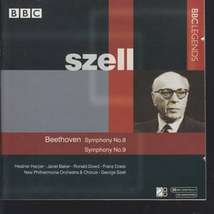 クレンペラーに殴り込み！【レア・廃盤】交響曲第8&9番『合唱』セル＆NPO（1968）Beethoven: Symphonies no 8 & 9 / Szell, Harper, Crass