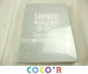 【同梱可】良品 韓流 SHINee WORLD 2016 D×D×D Special Edition in TOKYO DOME Blu-ray 初回限定盤