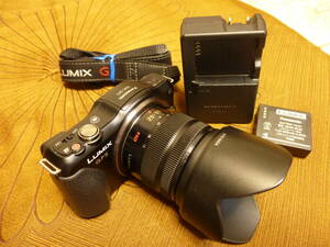 Panasonic/パナソニック LUMIX デジタル一眼カメラ GF5 /DMC-GF5 /ブラック・レンズ付き
